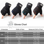 Load image into Gallery viewer, Workout Gloves for Men Women Weight Lifting Half Finger Glove - BestShop
