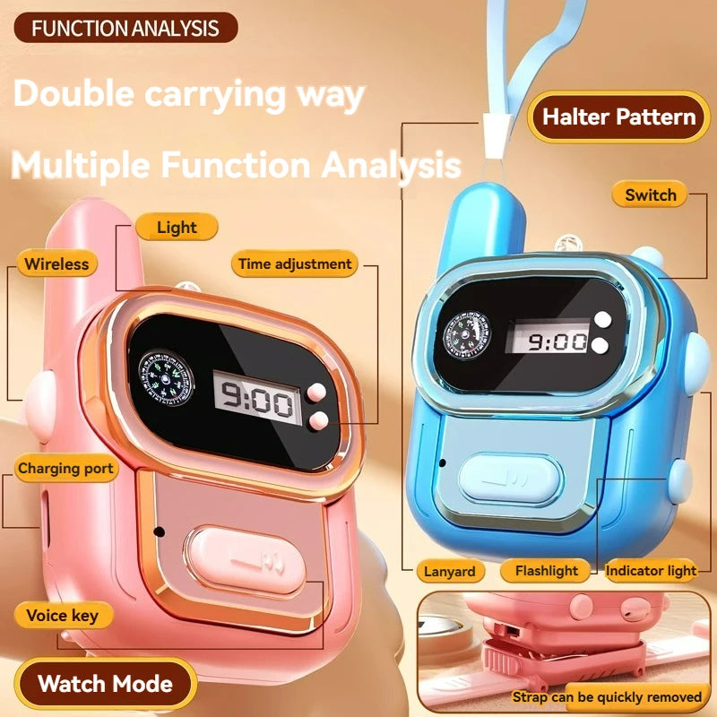 Children Walkie Talkie Wireless Watch