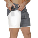 Load image into Gallery viewer, Men Running Shorts Summer Sportswear Double-deck Short Pant - BestShop
