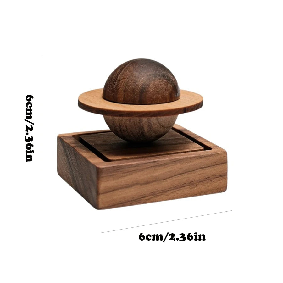 Jupiter-Shaped Wood Scent Diffuser
