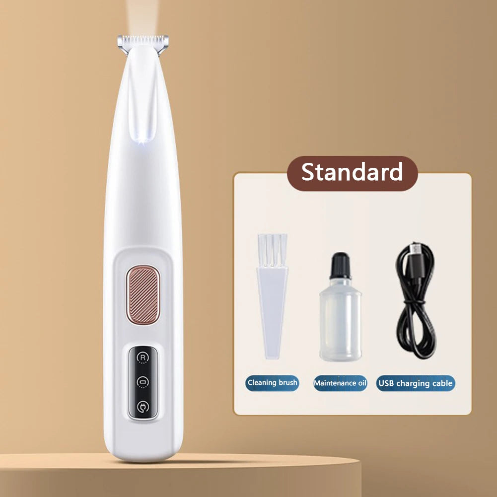 Portable Dog/Cat Paw Trimmer with LED Light