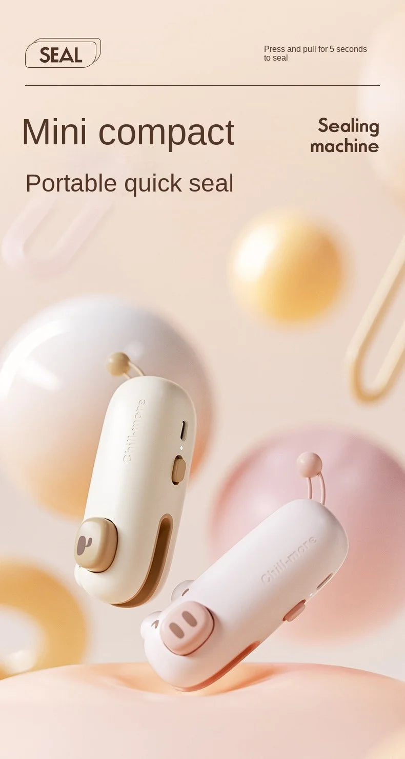 Mini Bag Sealer Rechargeable Heat Sealer