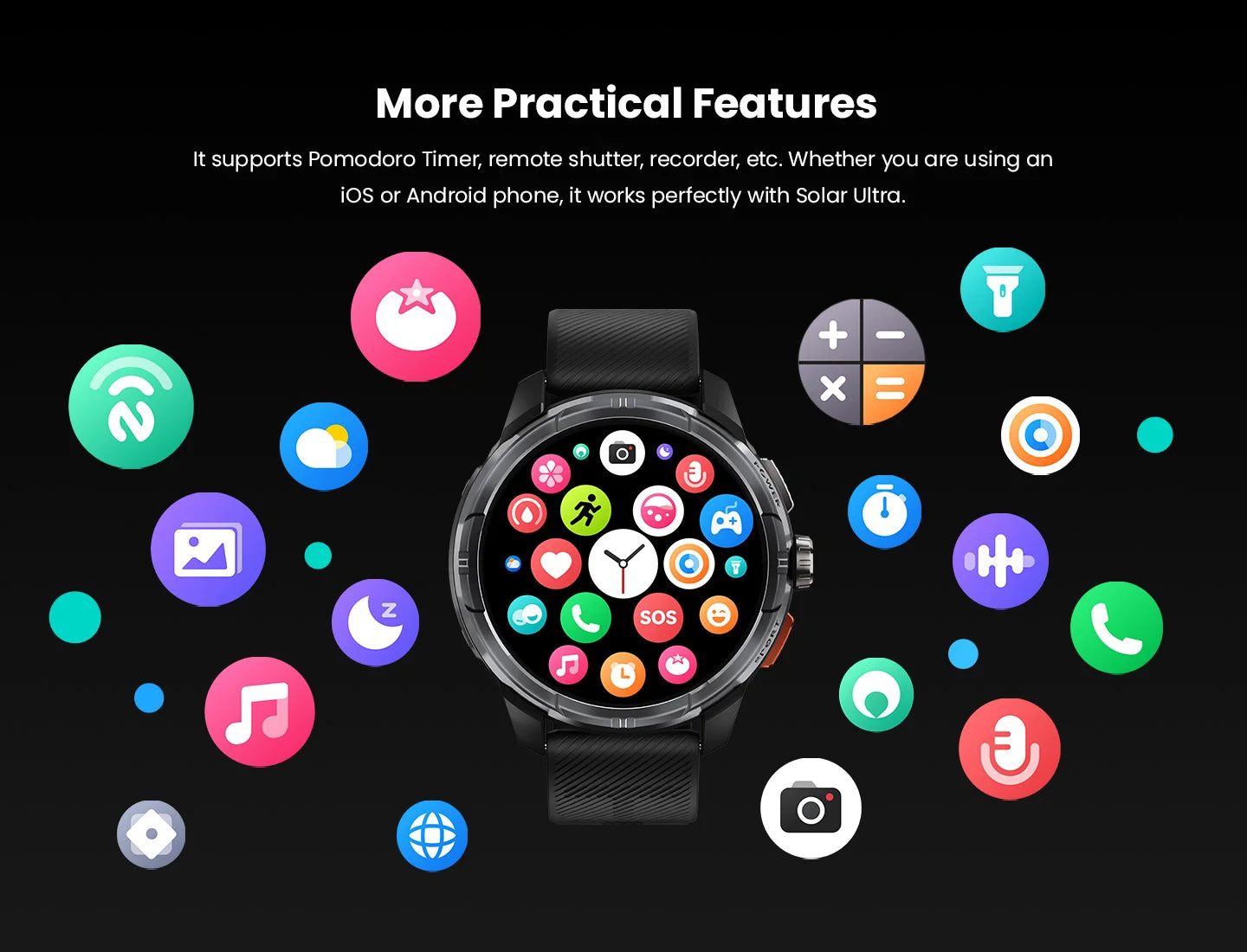 HAYLOU Solar Ultra GPS Smart Watch