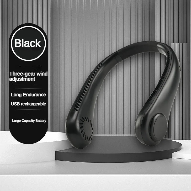 Neck Fan Portable Bladeless Hanging
