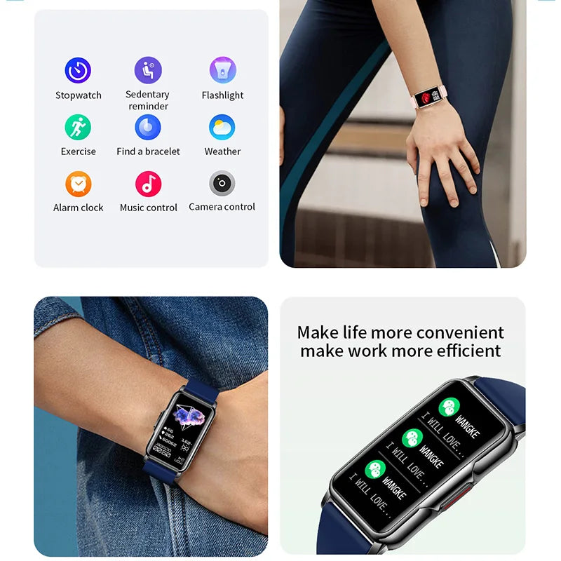 LIGE Smart Bracelet For Android IOS