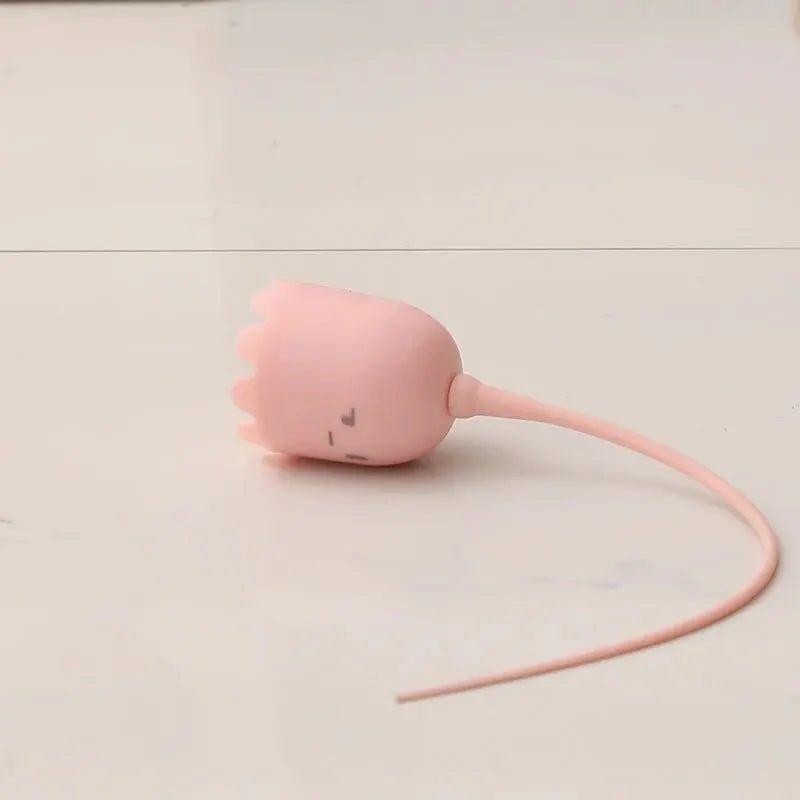 Electric Cat Teasing Stick Tail Wagging Toy