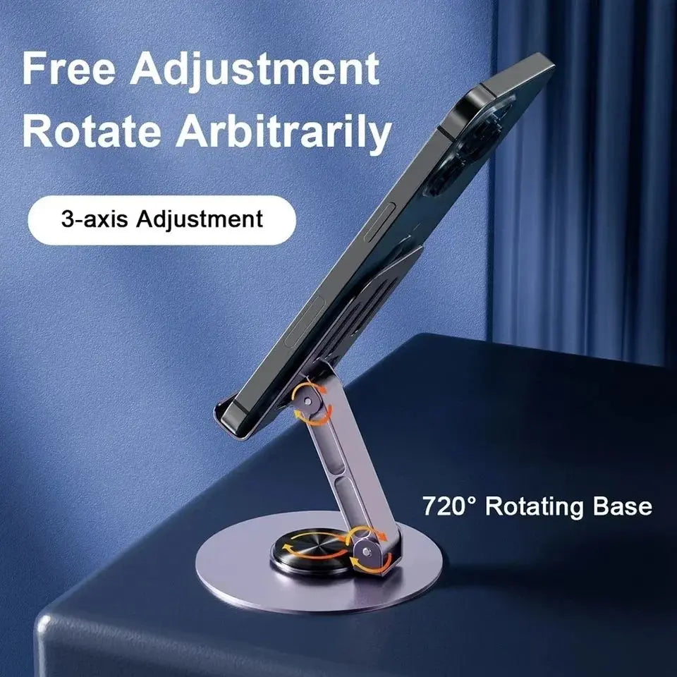 Aluminum 360 Rotation Mobile Phone Holder