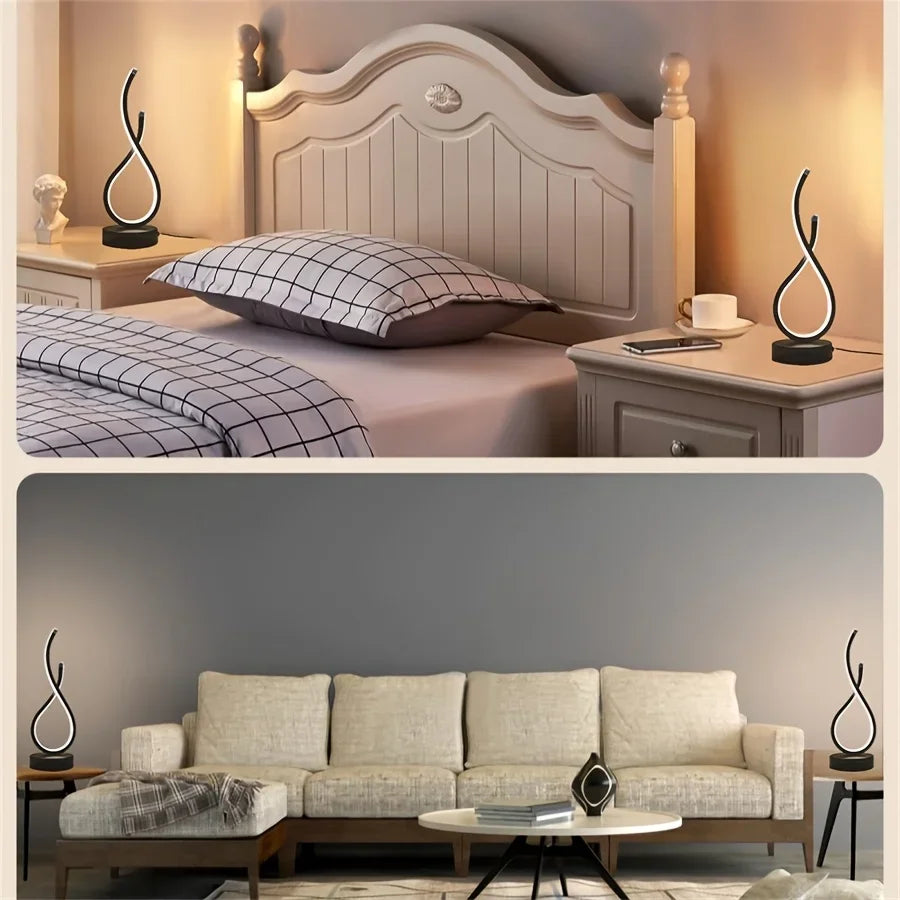 Creative Spiral LED Night Light