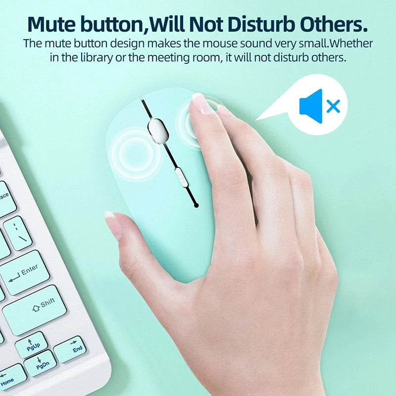Portable Workin Bluetooth Mouse