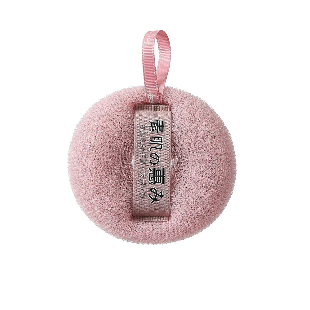 Shower Loofah Bath Sponge With Hanging Rope