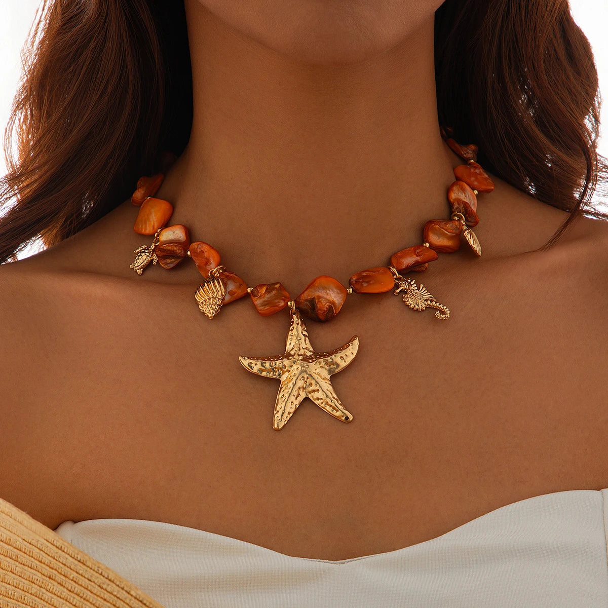 Bohemian Irregular Chain Necklace