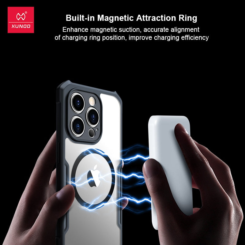 Xundd Magnetic Case For iPhone 14 Pro Max 14 Plus iPhone 13 12 - BestShop