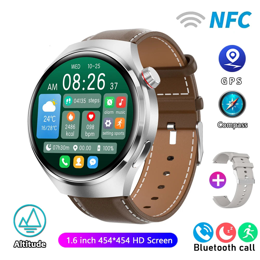 AMOLED NFC Watch GT4 Pro Smartwatch