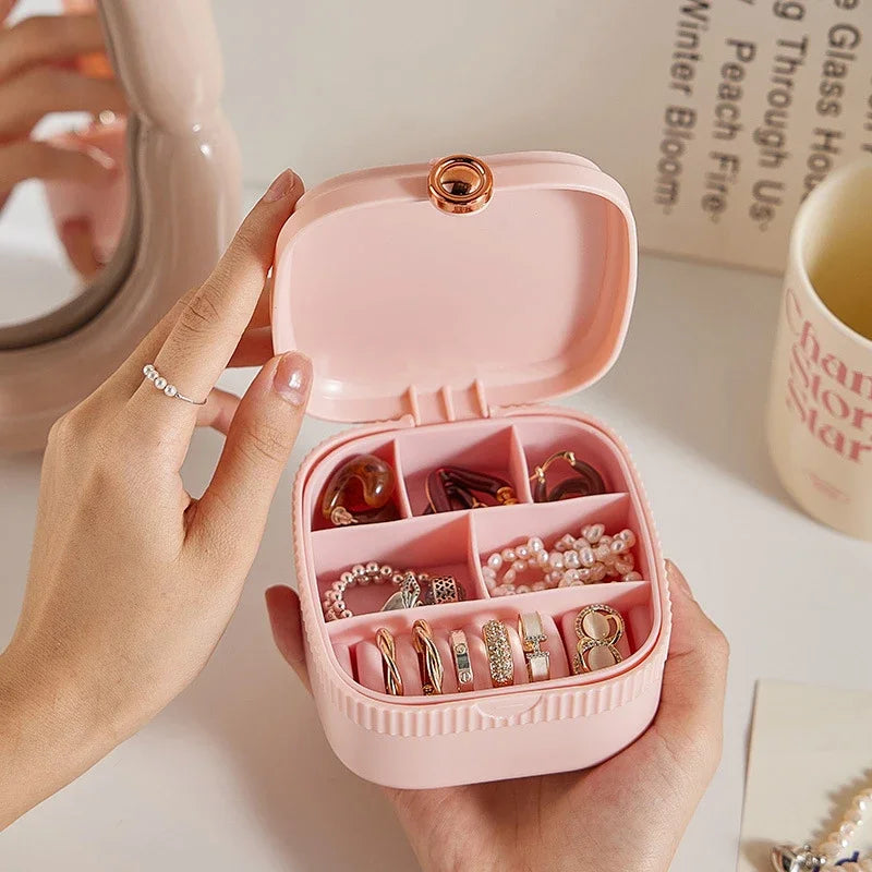 Portable Travel Jewelry Organizer Box