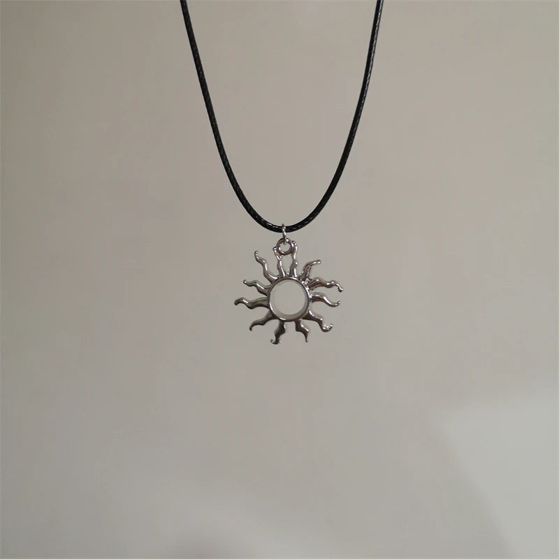 Vintage Spiral Vortex Pendant Necklace