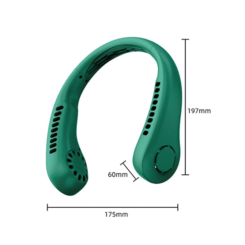 Neck Fan Portable Bladeless Hanging
