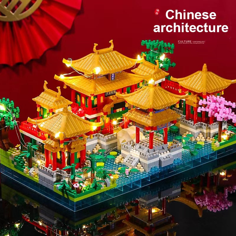China Suzhou Classic Garden Series Famous Building Block Set - BestShop