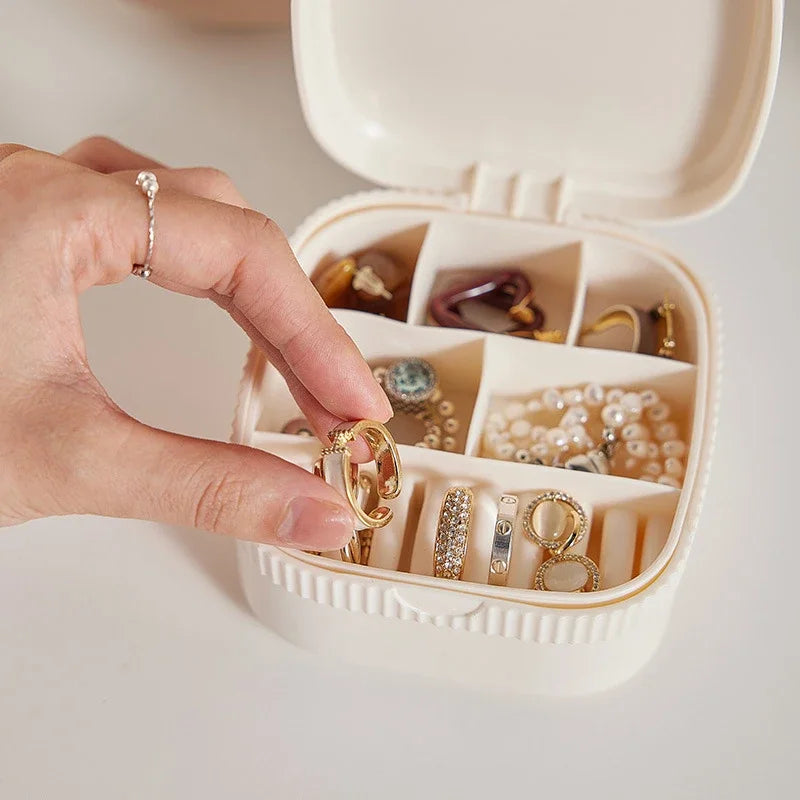 Portable Travel Jewelry Organizer Box