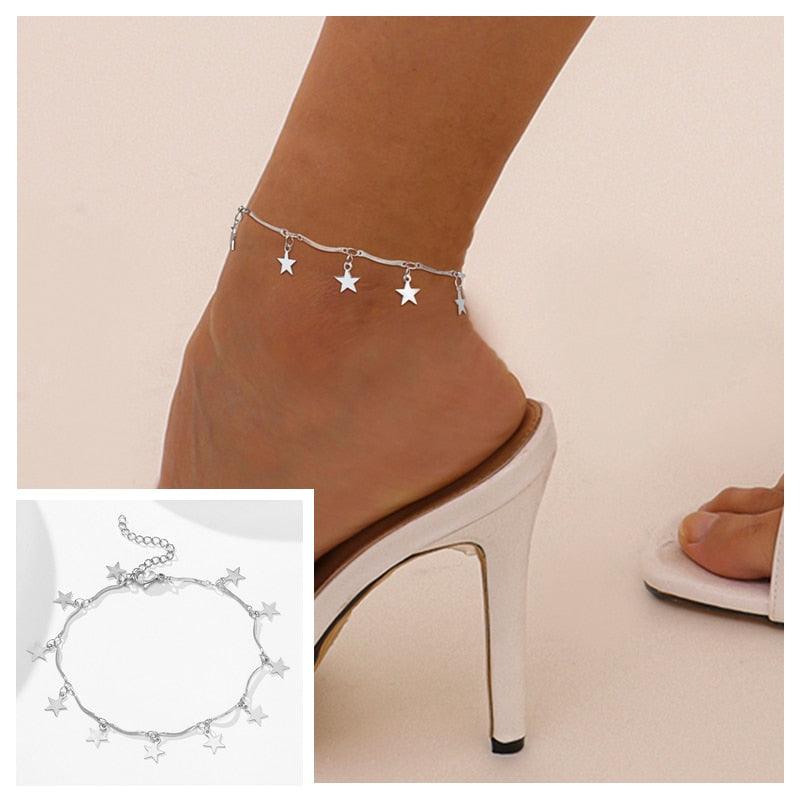 Adjustable Summer Beach Snake Chain Anklet - BestShop
