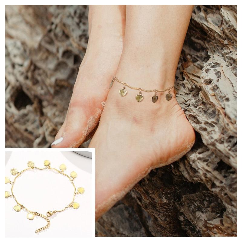 Adjustable Summer Beach Snake Chain Anklet - BestShop