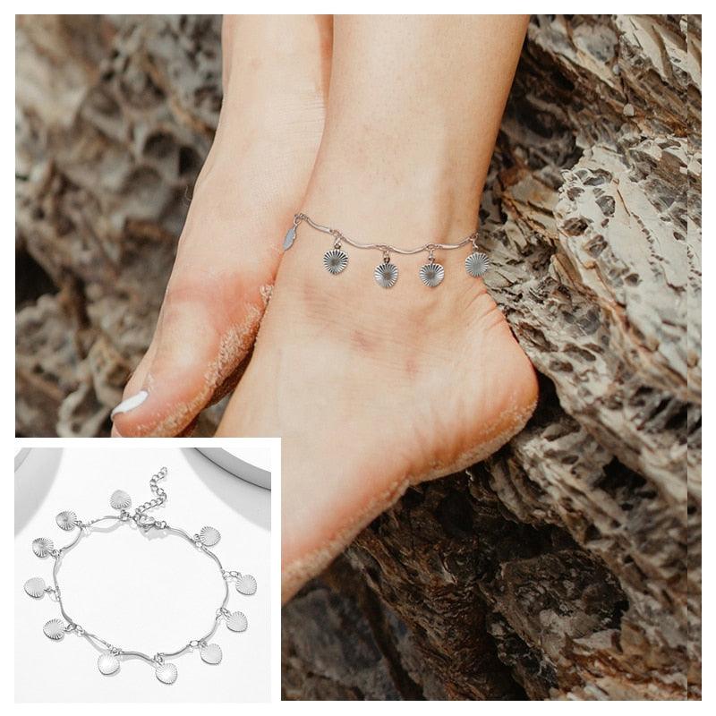 Adjustable Summer Beach Snake Chain Anklet - BestShop
