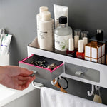Load image into Gallery viewer, Bathroom Organizer With Towel Holder - BestShop
