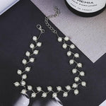 Load image into Gallery viewer, Beads Women Neck Chain Kpop Pearl Choker Necklace - BestShop
