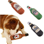 Load image into Gallery viewer, Beer Bottle Shaped Plush Dog Toys - BestShop
