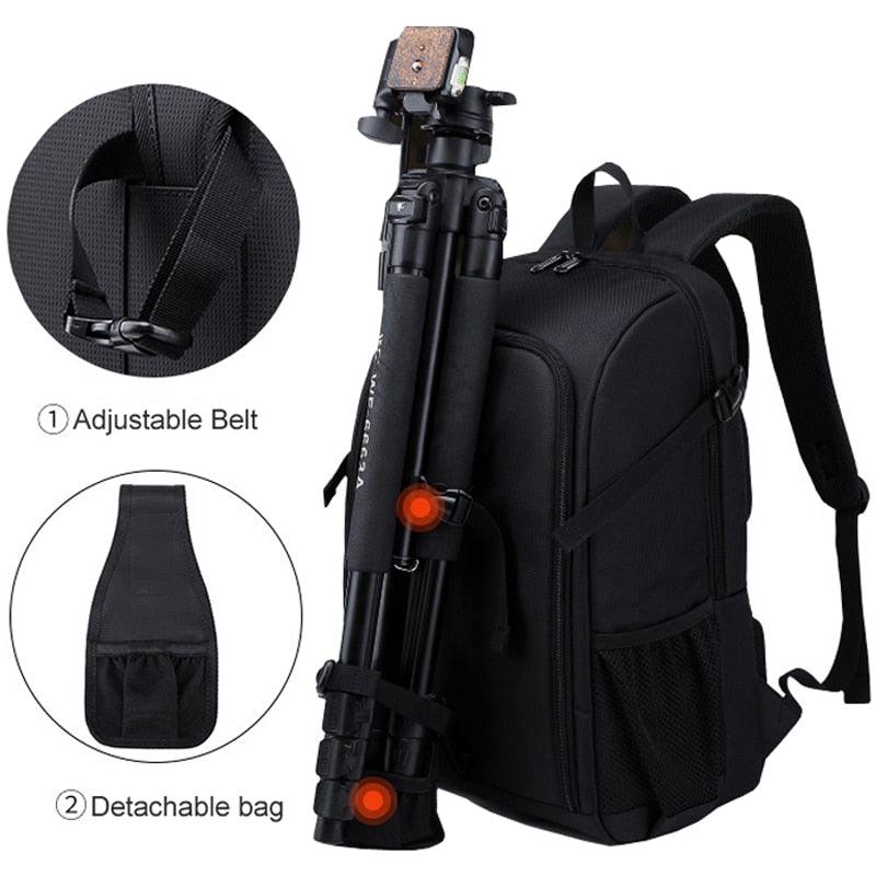 Big Capacity Photography Camera Waterproof Shoulder Backpack - BestShop