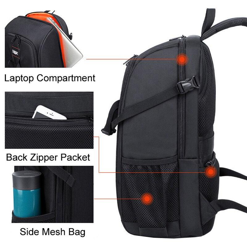 Big Capacity Photography Camera Waterproof Shoulder Backpack - BestShop