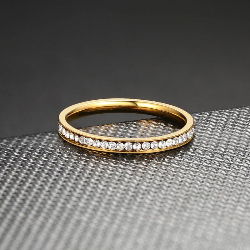 Bling CZ Stones Ring - BestShop