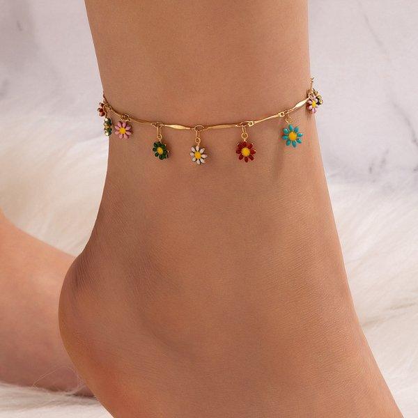 Bohemian Colorful Turkish Eyes Anklets for Women - BestShop