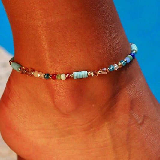 Bohemian Colorful Turkish Eyes Anklets for Women - BestShop