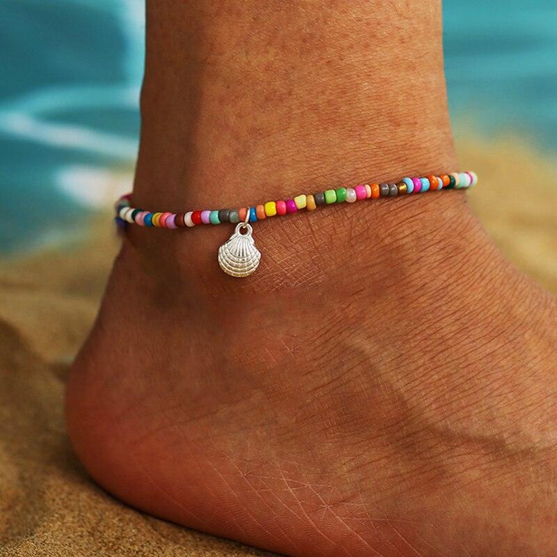Bohemian Colorful Turkish Eyes Anklets for Women - BestShop