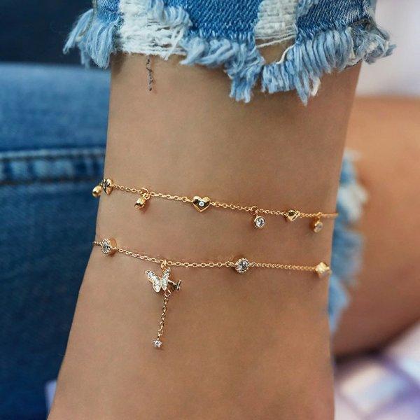 Bohemian Colorful Turkish Eyes Anklets for Women - BestShop