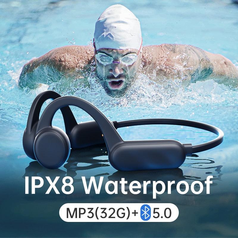 Bone conduction X18S Swimming Wireless Earphone - BestShop