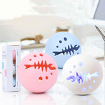 Load image into Gallery viewer, Cat Interactive Rolling Glowing Bell Ball (3PCs) - BestShop

