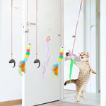 Load image into Gallery viewer, Cat Swing Hanging Door Toy - BestShop
