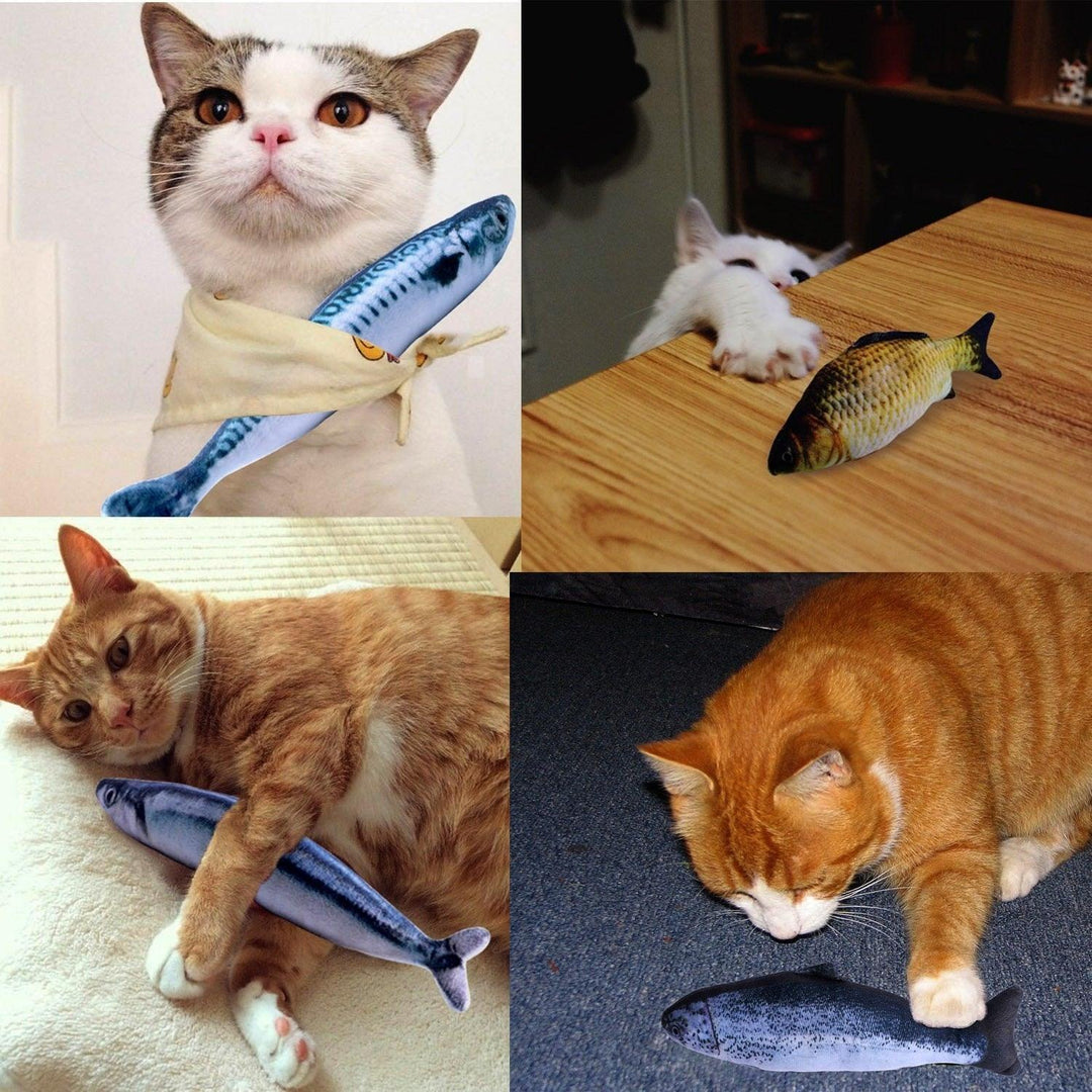 Cat Toy Fish Plush Toy - BestShop