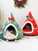 Load image into Gallery viewer, Christmas Nesk Bed Cat House - BestShop
