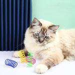 Load image into Gallery viewer, Colorful Springs Cat Toy - BestShop
