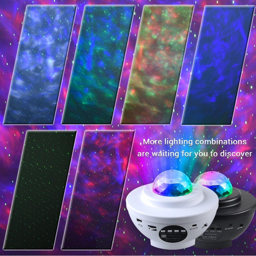 Colorful Starry Sky Galaxy Projector Nightlight - BestShop