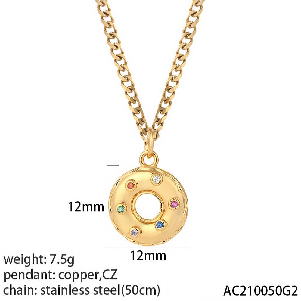 Cute Collars Long Stainless-Steel Necklace for Women - BestShop