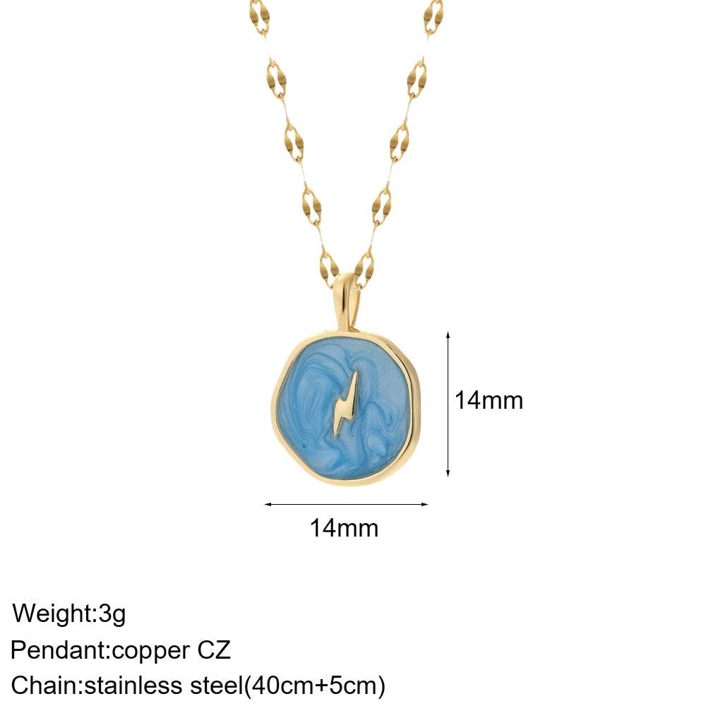 Cute Collars Long Stainless-Steel Necklace for Women - BestShop
