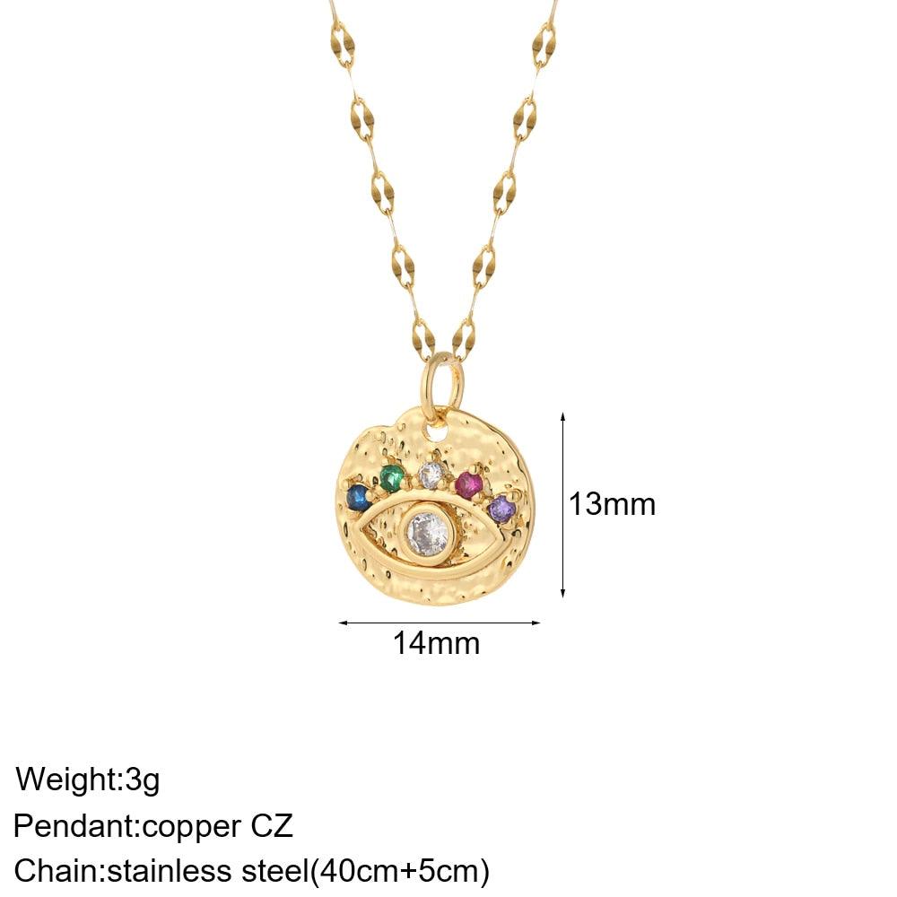 Cute Collars Long Stainless-Steel Necklace for Women - BestShop