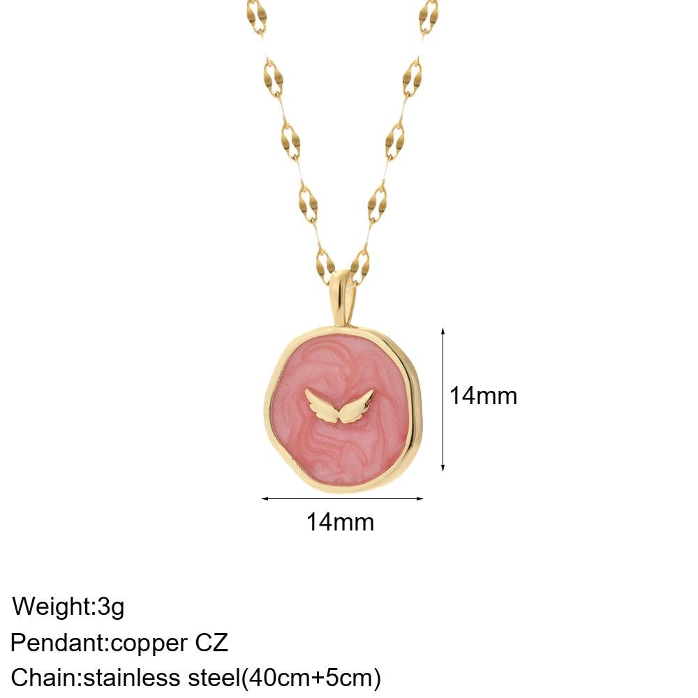 Cute Collars Long Stainless-Steel Necklace for Women - BestShop