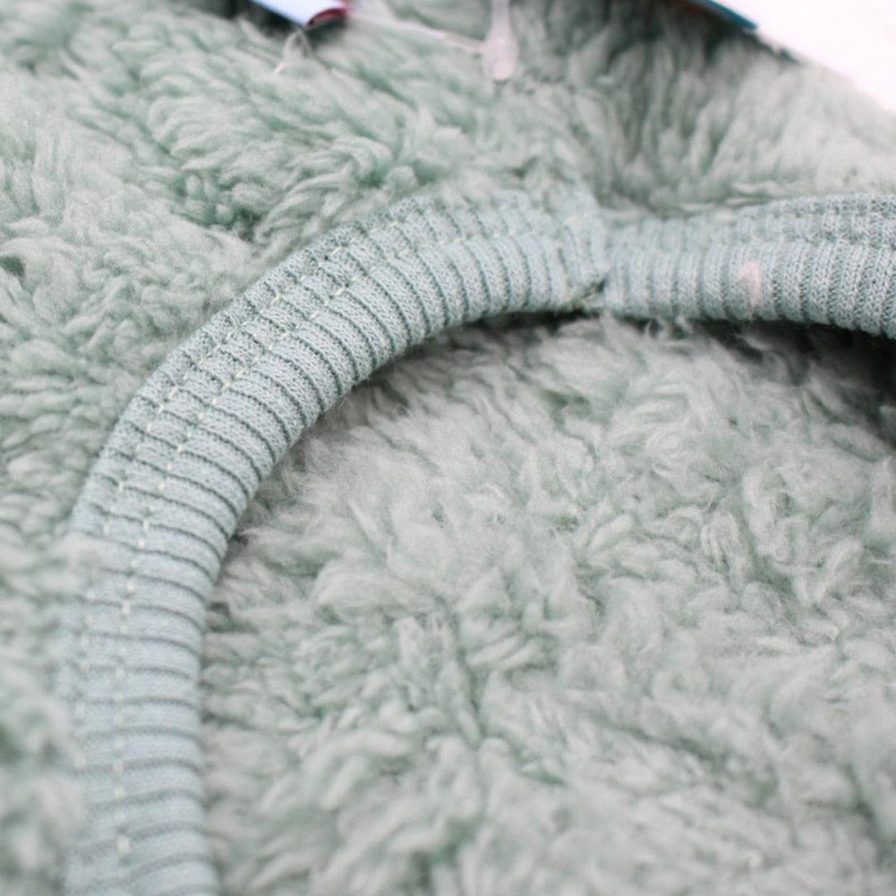 Cute Wavy Double-sided Fleece Pullover Pet Clothes - BestShop