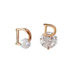 Load image into Gallery viewer, D letter diamond Earring - BestShop

