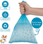 Load image into Gallery viewer, Disposable Pet Waste Bags With Paw Prints 5Roll (75Pcs) - BestShop
