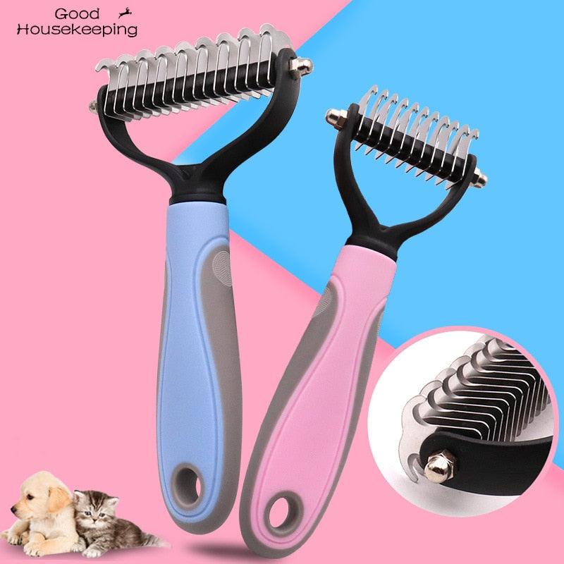 Double Sided Pet Hair Removal Comb Brush - BestShop